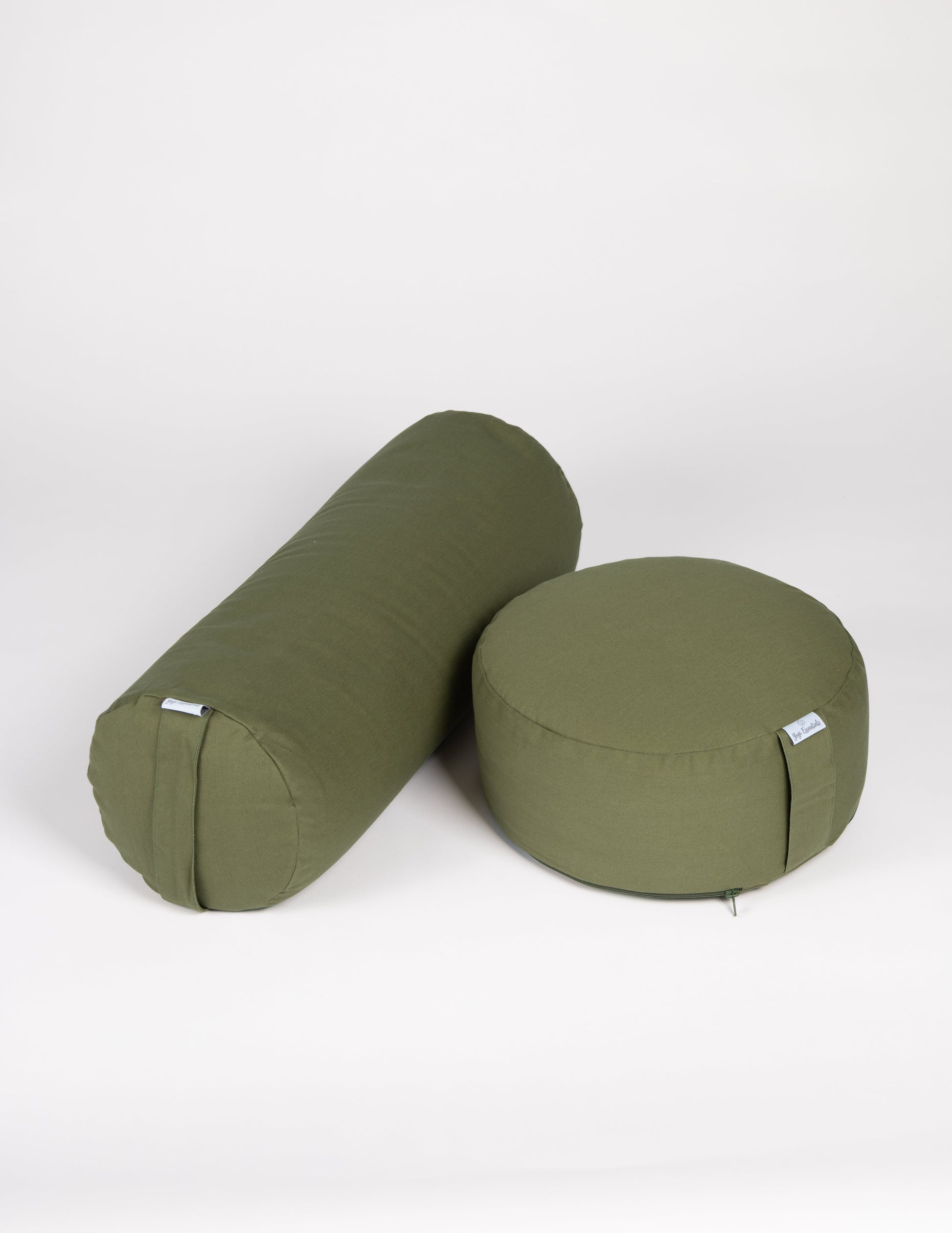 Yogi Essentials Bolster NEW Katoenen Yoga Bolster - Forest