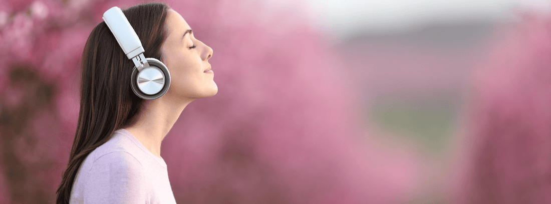 Women meditating