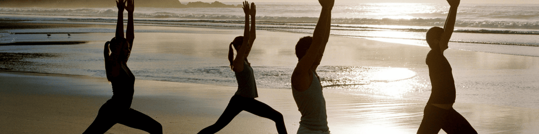 Yoga Practice on the Beach