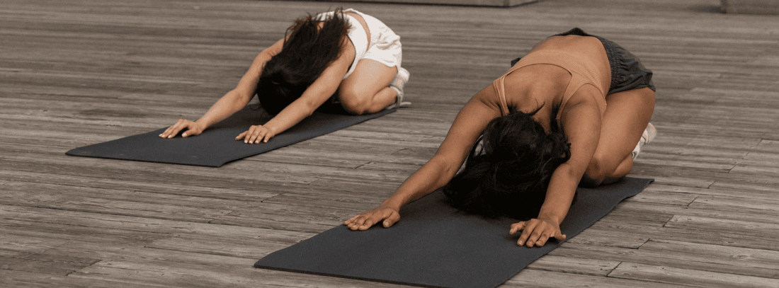 Child's Pose, beginner yoga asana