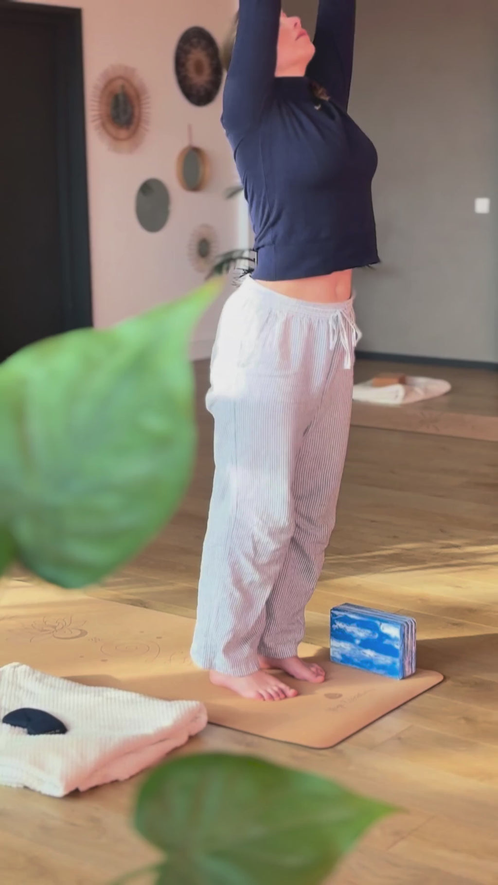 Cork Yoga Mat - Mandala