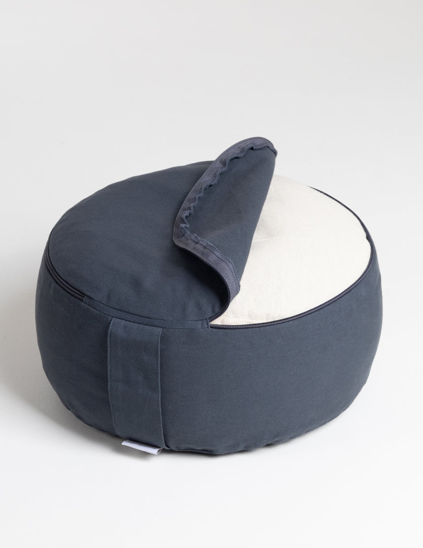 Yogi Essentials Yoga en pilates Katoenen Meditatiekussen - Ash