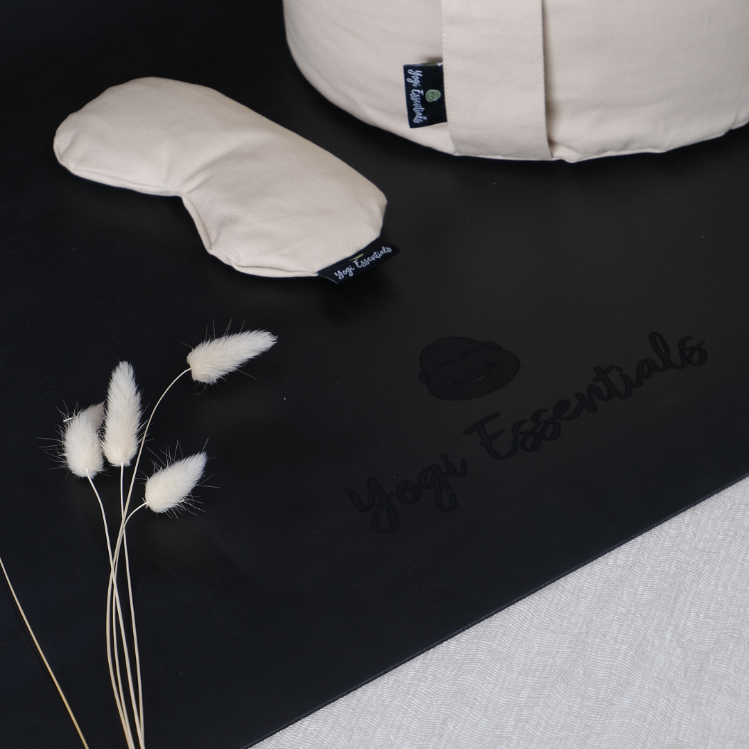 Yogi Essentials Yoga en pilates Katoenen Meditatiekussen - Beige