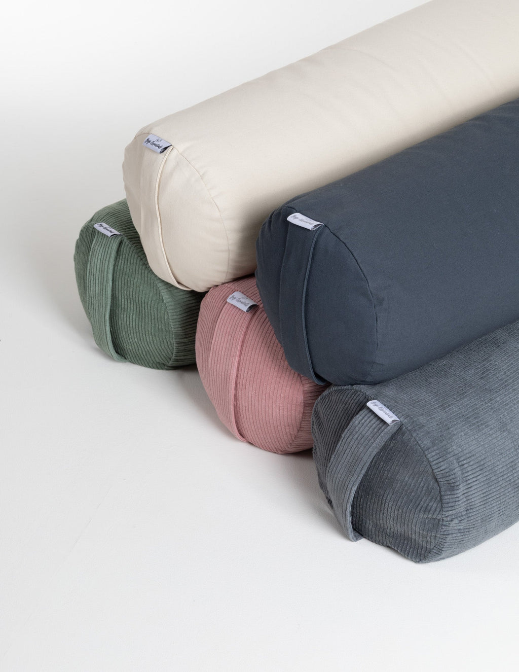 Yogi Essentials Bolster Katoenen Yoga Bolster - Ash