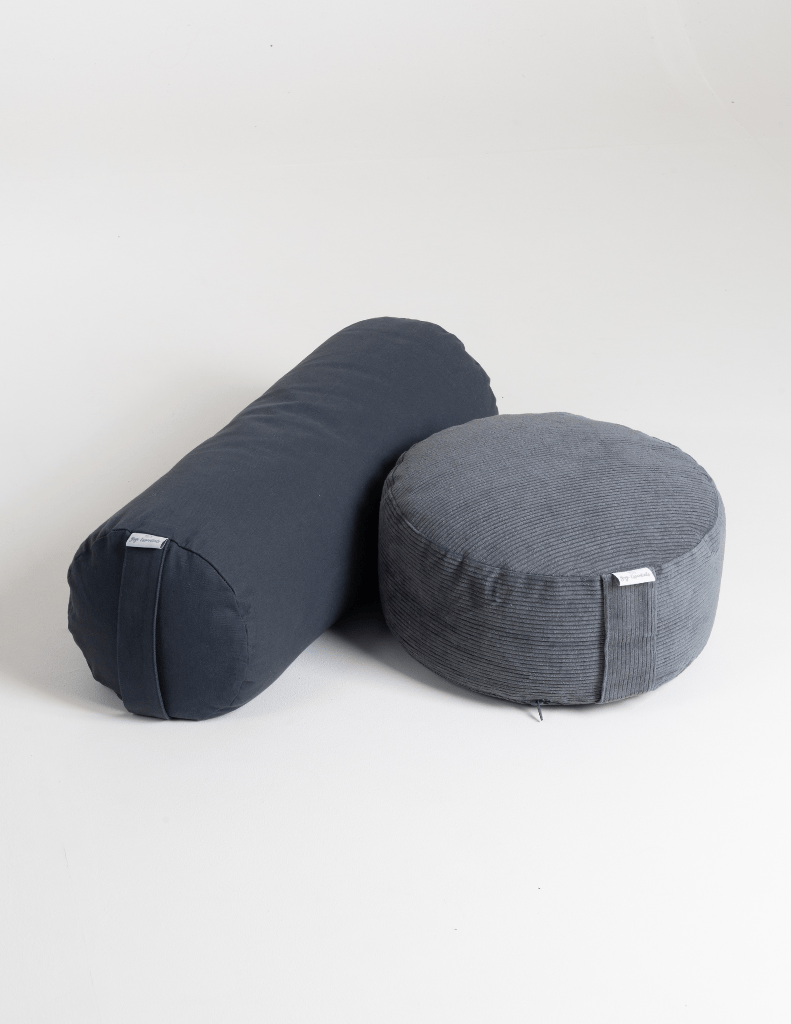 Yogi Essentials Bolster Katoenen Yoga Bolster - Ash