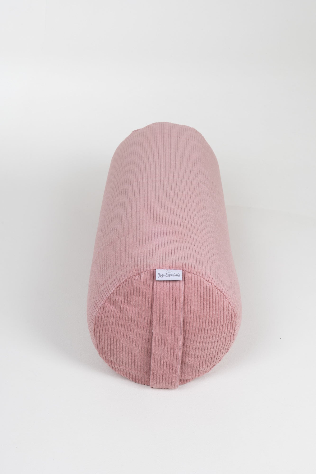 Yogi Essentials Katoenen Yoga Bolster - Roze Ribstof