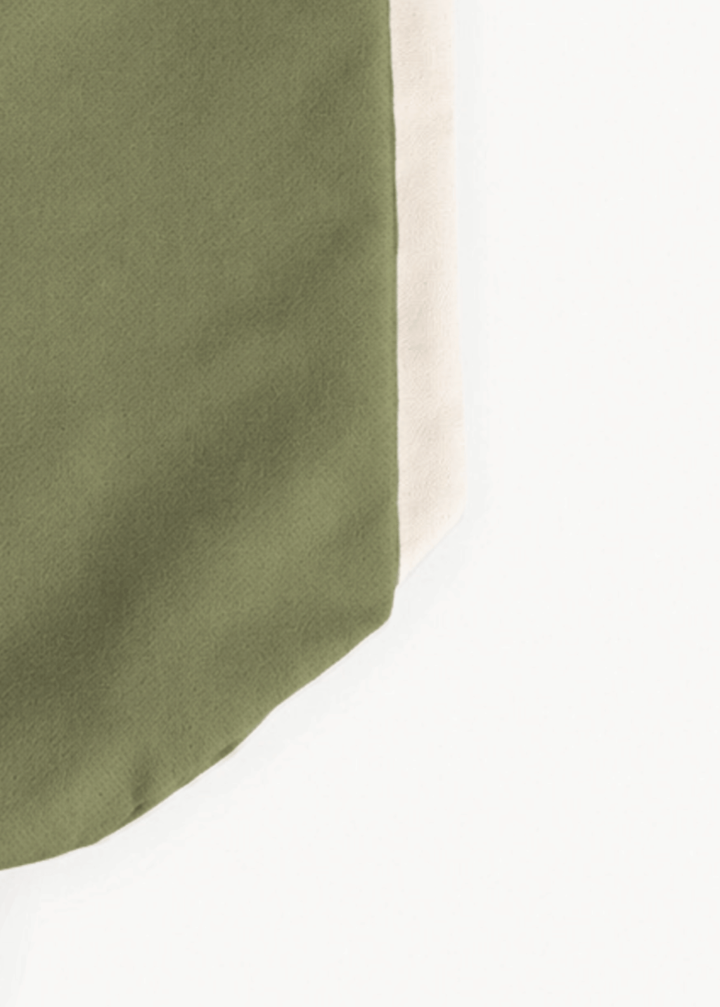 Yogi Essentials Yoga en pilates Losse Hoes - Katoenen Bolster - Forest