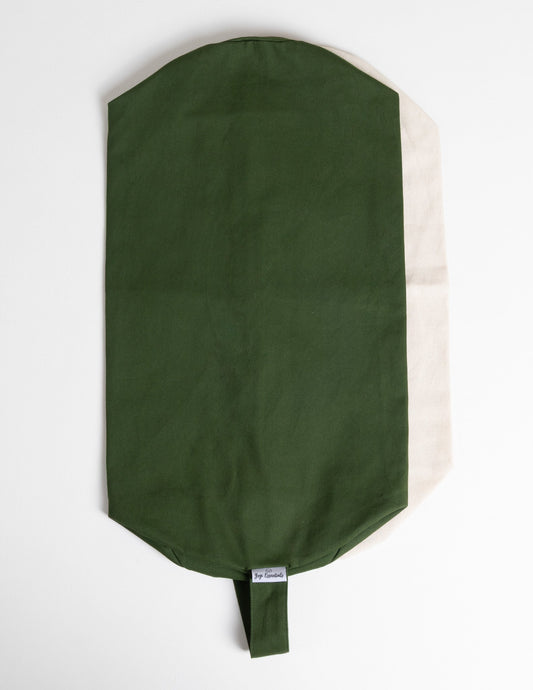 Yogi Essentials Yoga en pilates Losse Hoes - Katoenen Bolster - Pine