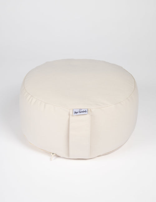 Yogi Essentials Yoga en pilates NEW Katoenen Meditatiekussen - Beige