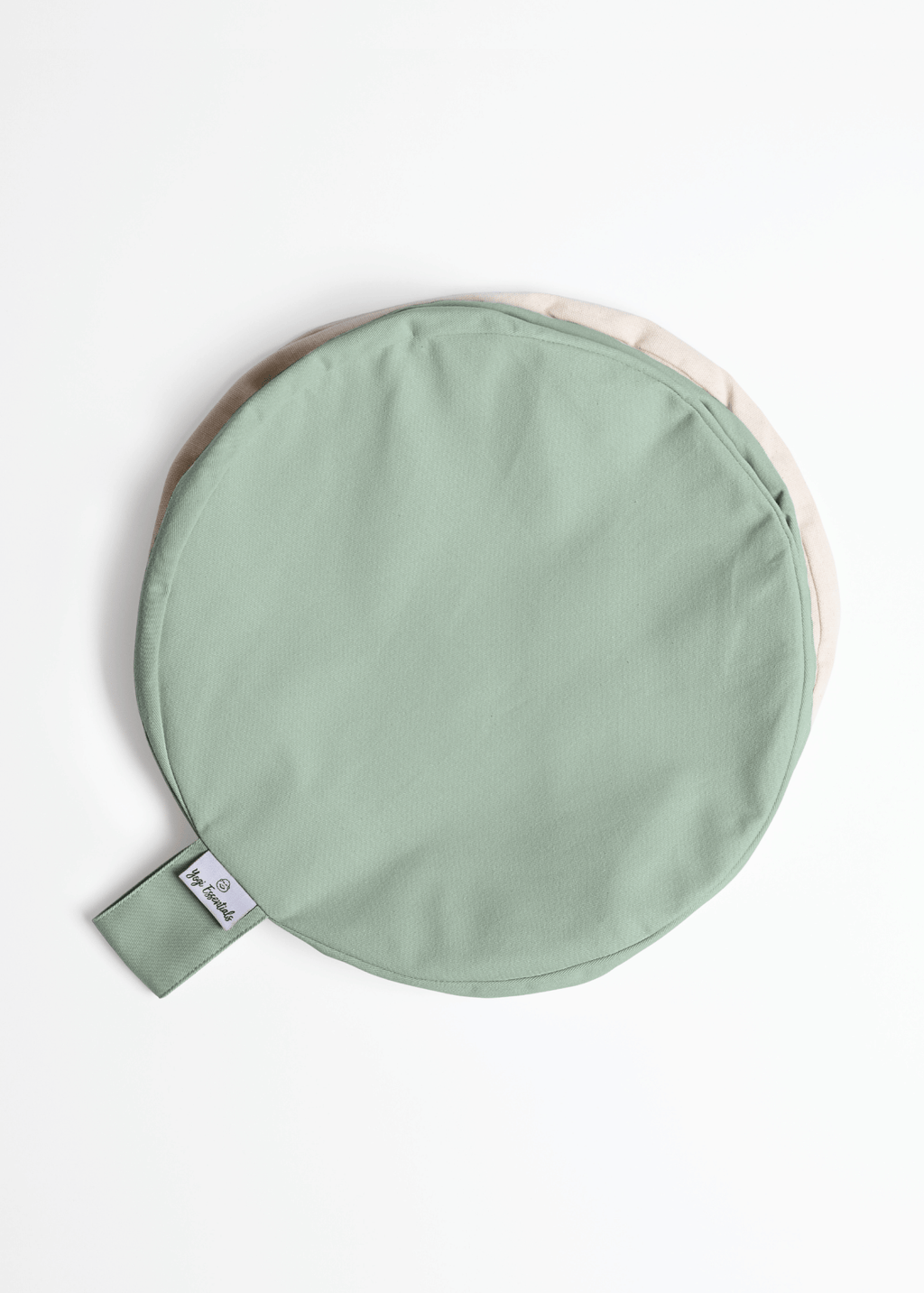 Yogi Essentials Yoga en pilates NEW Losse Hoes - Katoenen Meditatiekussen - Sage
