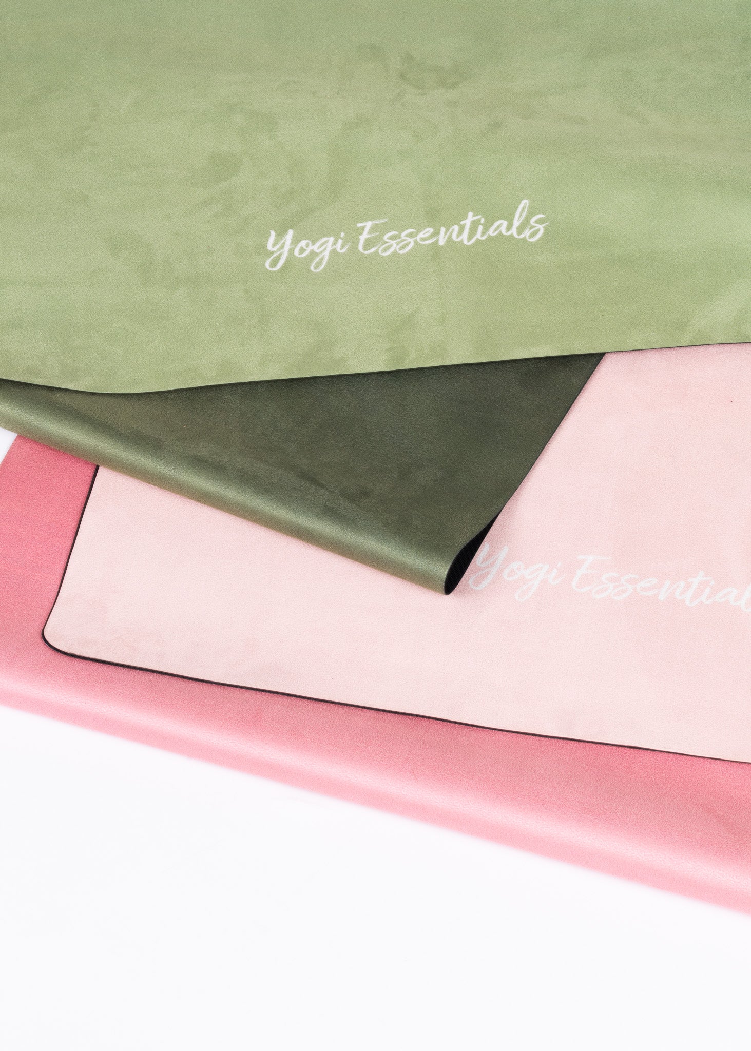 Yogi Essentials NEW Travel Yogamat - Microvezel - Green Fade