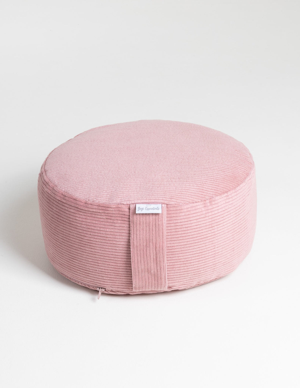 Yogi Essentials Yoga en pilates Ribstoffen Meditatiekussen - Roze