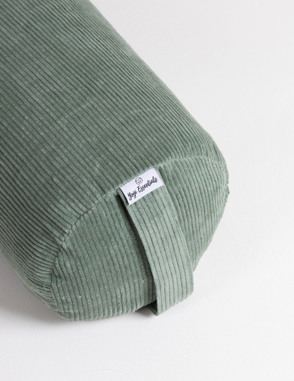 Yogi Essentials Bolster Ribstoffen Yoga Bolster - Eucalyptus