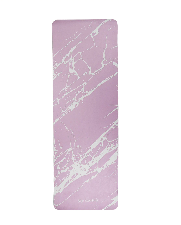 Yogi Essentials Yoga- en pilatesmatten Sample Yoga Mat - Velvet Pink Marble - 6 mm