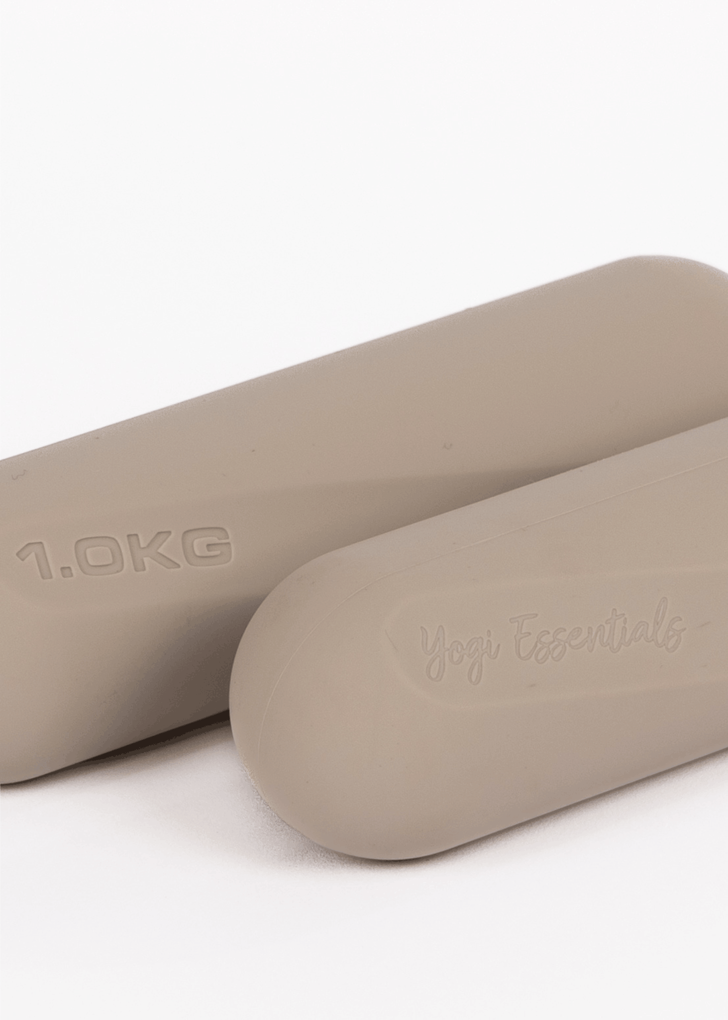 Yogi Essentials Gewichten Sculpting Dumbells 1 kg - Stone Taupe