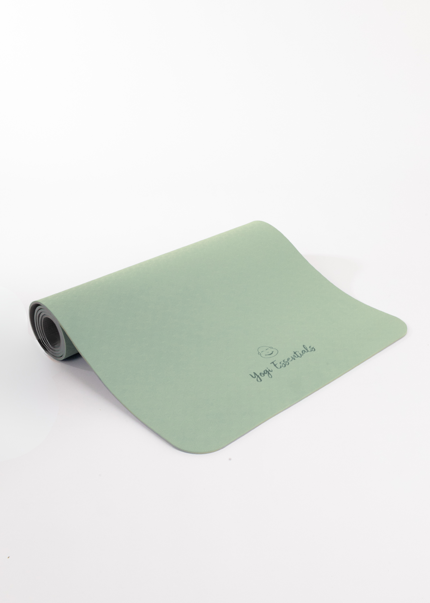 Yogi Essentials Yoga- en pilatesmatten TPE Dikke Yogamat - Sage