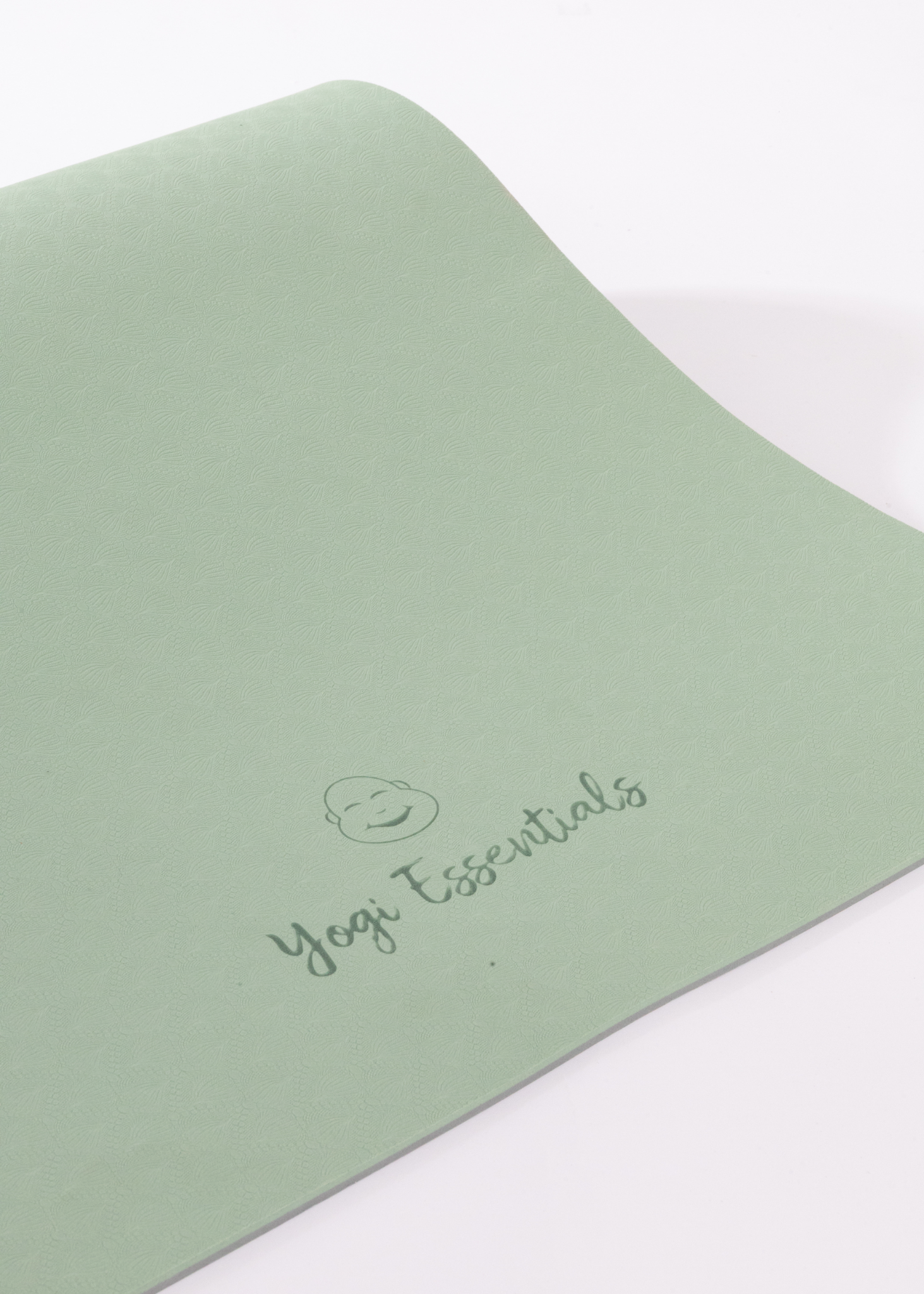 Yogi Essentials Yoga- en pilatesmatten TPE Dikke Yogamat - Sage