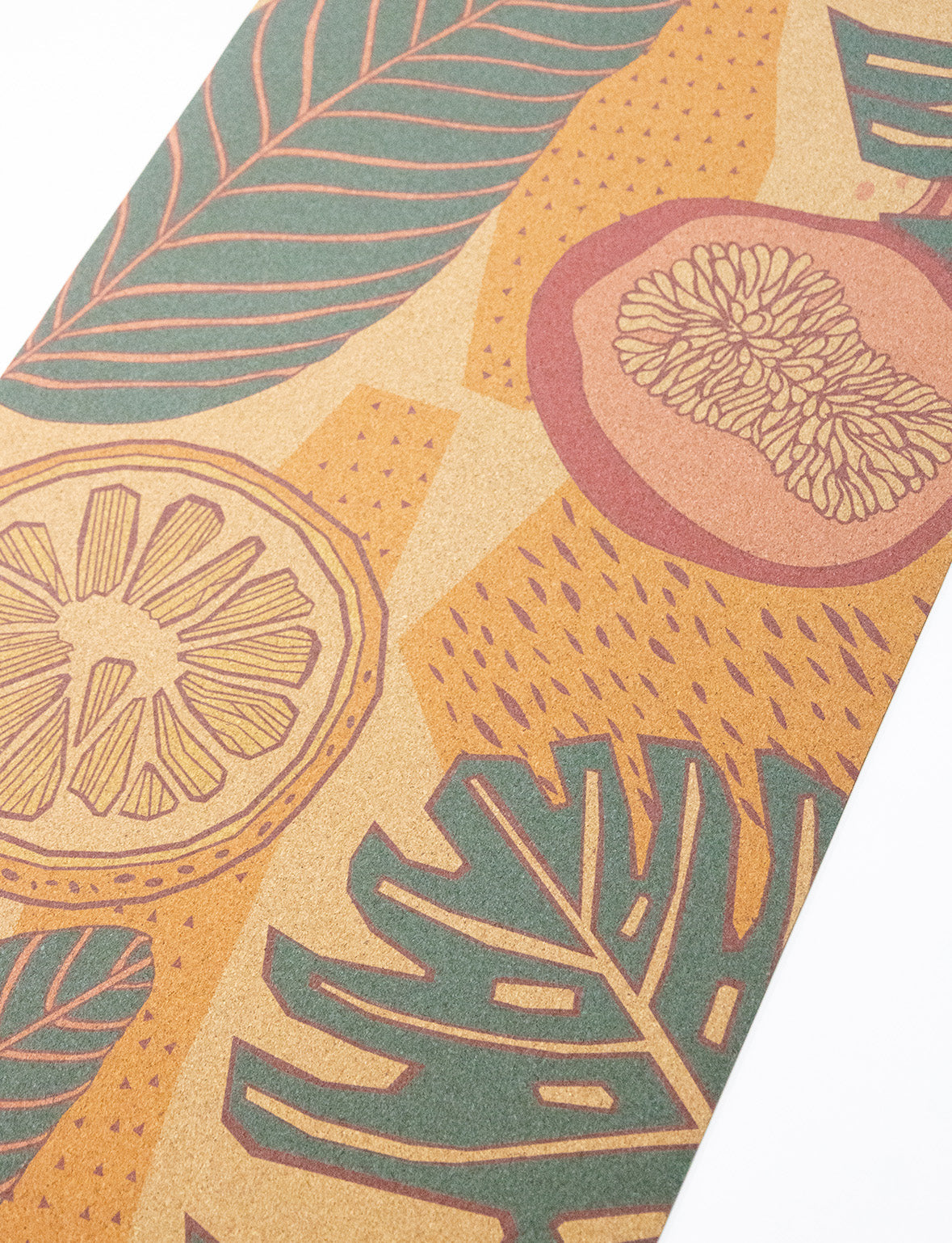 Yogi Essentials Yoga- en pilatesmatten Yoga Mat Kurk Premium collection - Fruity